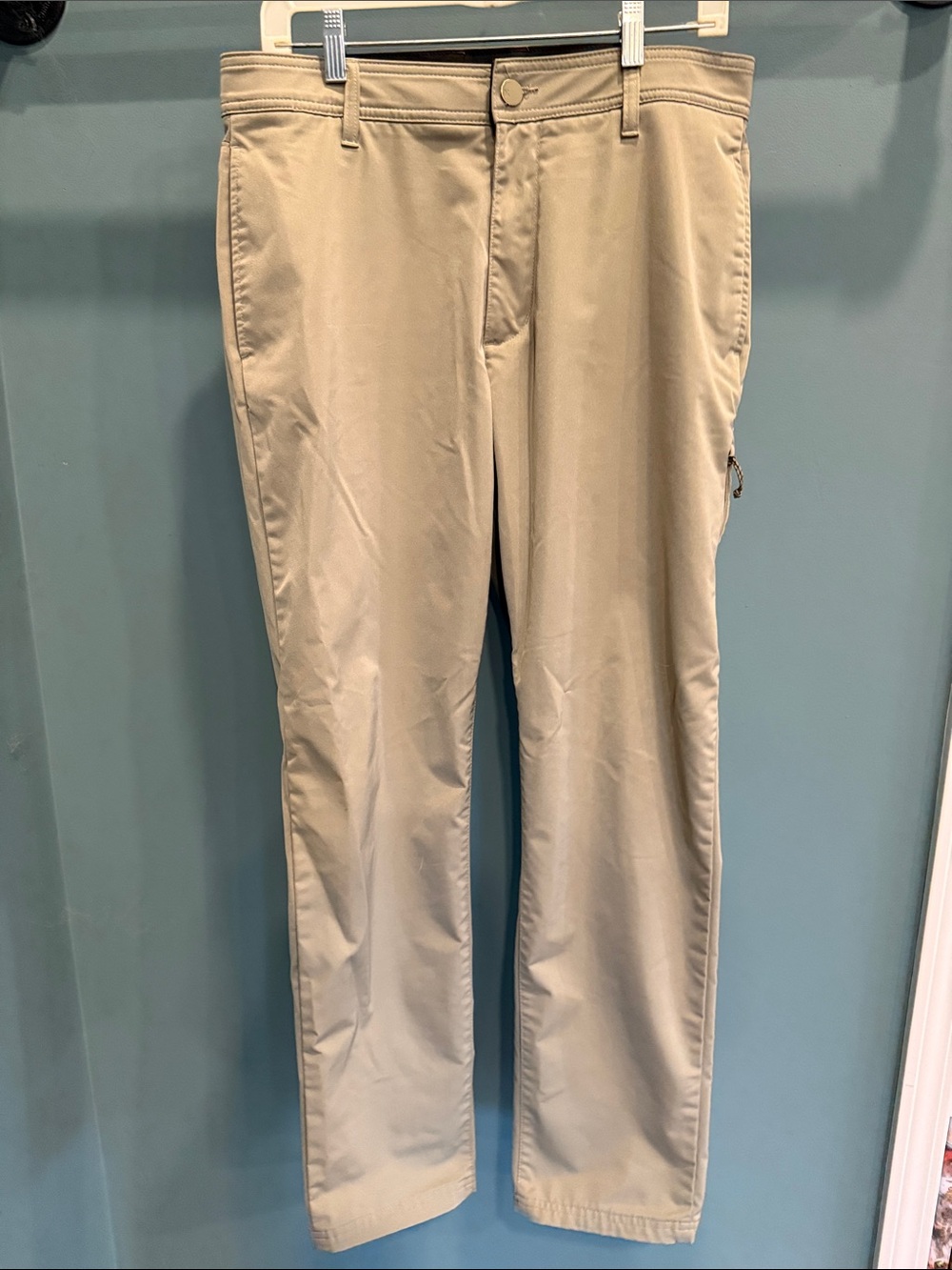 Hurley Tan Straight-Leg Chinos